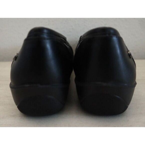 LifeStride Women's Sz 6.5W Black Tumble Faux Leather I-Loyal Flats Shoes - Picture 9 of 12